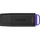 Флеш Диск Kingston 512GB DataTraveler Exodia DTXG2/512GB USB3.0 черный/фиолетовый