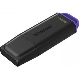 Флеш Диск Kingston 512GB DataTraveler Exodia DTXG2/512GB USB3.0 черный/фиолетовый