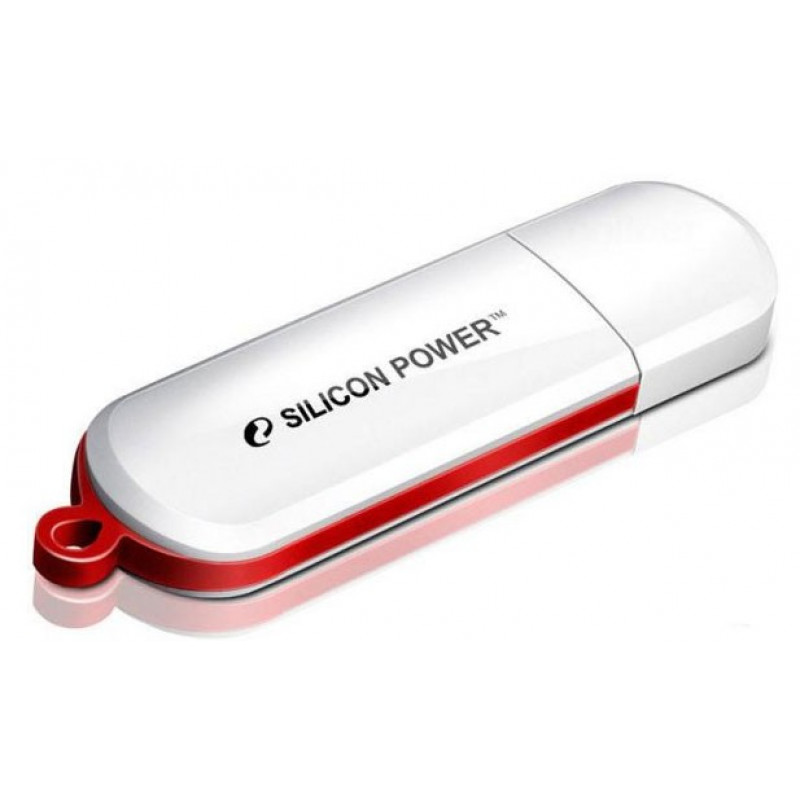 Флеш Диск Silicon Power 8Gb LuxMini 320 SP008GBUF2320V1W USB2.0 белый Флеш Диск Silicon Power 8Gb LuxMini 320 SP008GBUF2320V1W USB2.0 белый