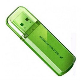 Флеш Диск Silicon Power 16Gb Helios 101 SP016GBUF2101V1N USB2.0 зеленый