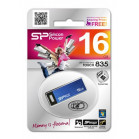 Флеш Диск Silicon Power 16Gb Touch 835 SP016GBUF2835V1B USB2.0 синий