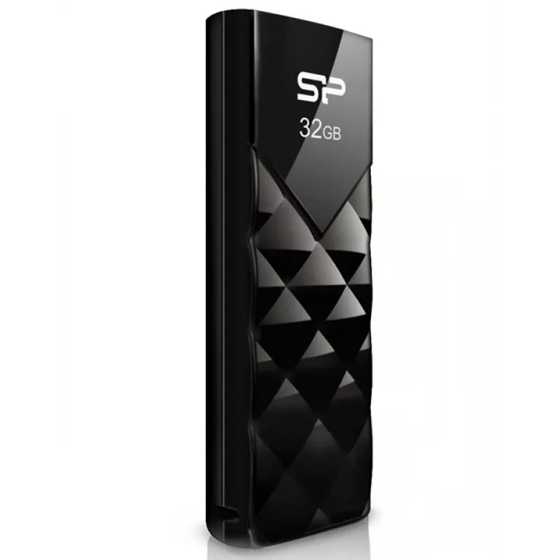 Флеш Диск Silicon Power 32Gb Ultima U03 SP032GBUF2U03V1K USB2.0 черный