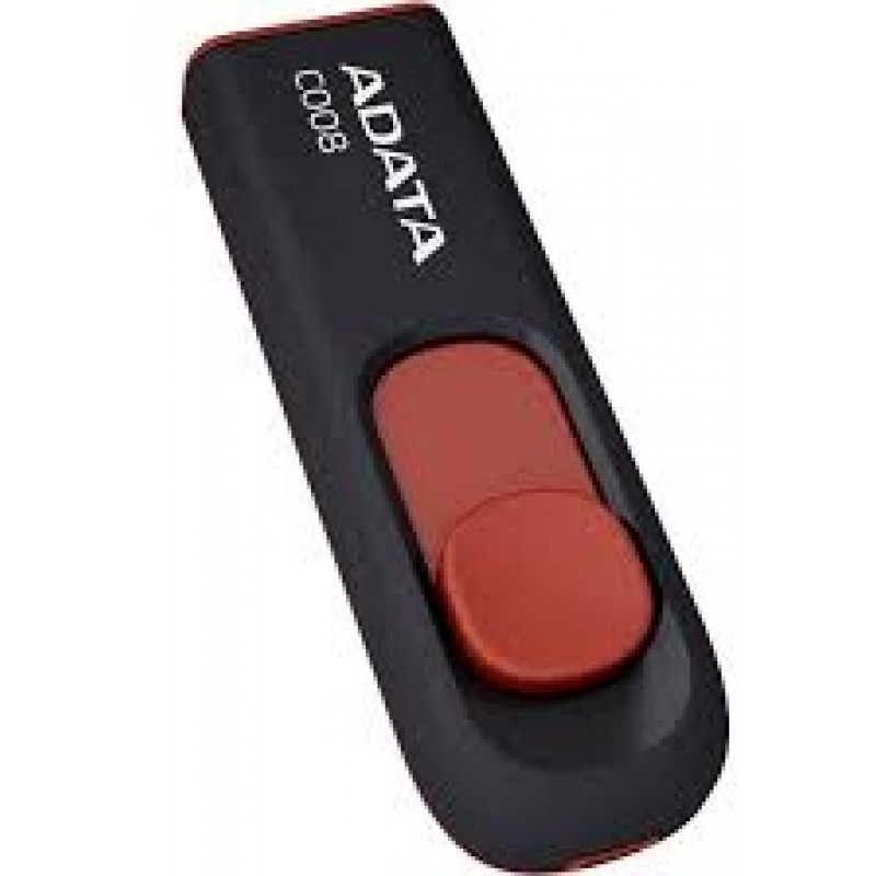 Флеш Диск A-Data 64GB Classic C008 AC008-64G-RKD USB2.0 красный/черный