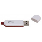 Флеш Диск Silicon Power 64Gb LuxMini 320 SP064GBUF2320V1W USB2.0 белый