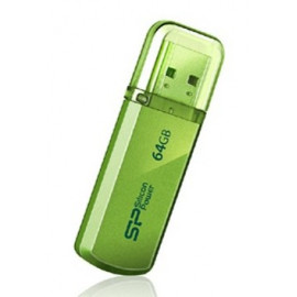 Флеш Диск Silicon Power 64Gb Helios 101 SP064GBUF2101V1N USB2.0 зеленый