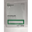 Наклейки на картриджи данных Hewlett-Packard Ultrium LTO8 30TB bar code label pack (100 data + 10 cleaning)