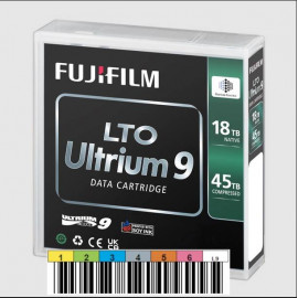Картридж данных Fujifilm Ultrium LTO9 labeled data cartridge, 45TB BaFe RW