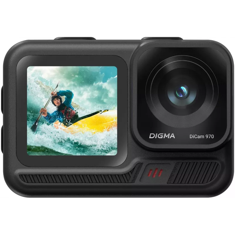 Экшн-камера Digma DiCam 970 1xCMOS 12Mpix черный