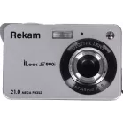 Фотоаппарат Rekam iLook S990i серебристый 21Mpix 2.7" 720p SDHC/MMC CMOS IS el/Li-Ion