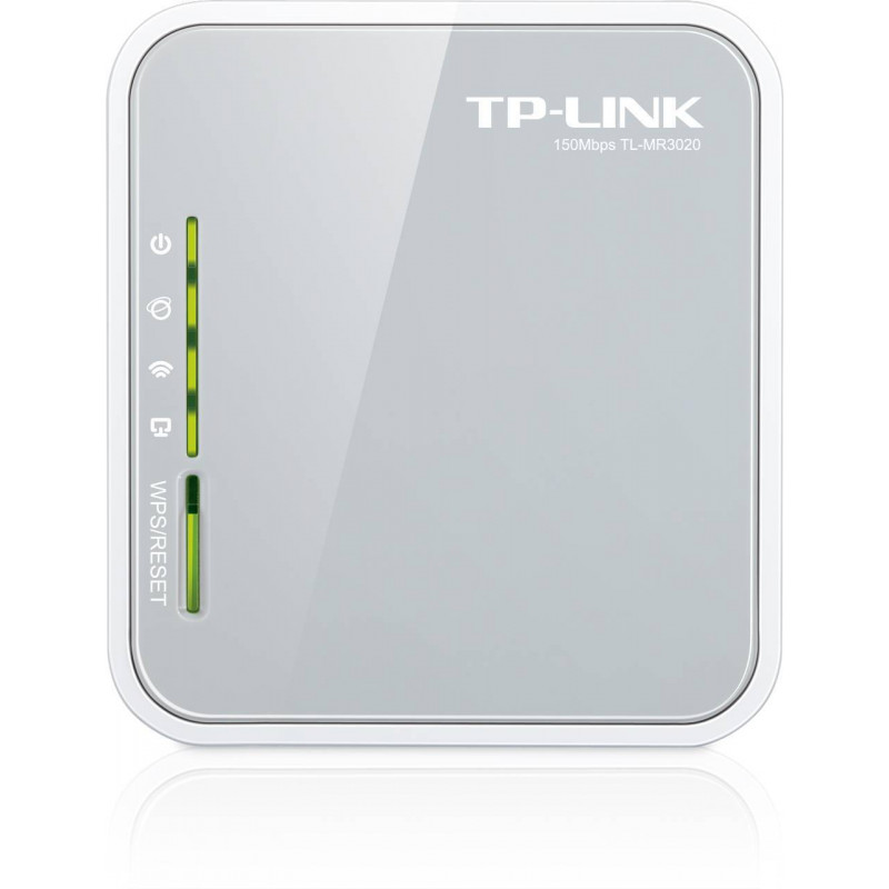 TP-Link TL-MR3020 Портативный Wi-Fi роутер 3G/4G N300, до 300 Мбит/с на 2,4 ГГц, WAN/LAN 1x100 Мбит/с, порт USB 2.0 