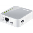TP-Link TL-MR3020 Портативный Wi-Fi роутер 3G/4G N300, до 300 Мбит/с на 2,4 ГГц, WAN/LAN 1x100 Мбит/с, порт USB 2.0 
