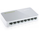 TP-Link TL-SF1008D 8-портовый настольный коммутатор 10/100 Мбит/с, пластиковый корпус