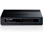 TP-Link TL-SF1016D 16-портовый настольный коммутатор 10/100 Мбит/с, 16 портов RJ45 10/100 Мбит/с, пластиковый корпус
