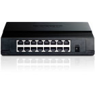 TP-Link TL-SF1016D 16-портовый настольный коммутатор 10/100 Мбит/с, 16 портов RJ45 10/100 Мбит/с, пластиковый корпус