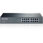 TP-Link TL-SG1016D 16-портовый гигабитный коммутатор, стальной корпус высотой 1U, монтируется в 13-дюймовую стойку