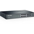 TP-Link TL-SG1016D 16-портовый гигабитный коммутатор, стальной корпус высотой 1U, монтируется в 13-дюймовую стойку