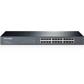TP-Link TL-SG1024 24-портовый гигабитный коммутатор, стальной корпус высотой 1U, монтируется в 19-дюймовую стойку
