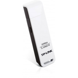 TP-Link TL-WN821N Адаптер Wi-Fi USB, чипсет Realtek, 2T2R, до 300 Мбит/с на 2,4 ГГц, 802.11b/g/n, интерфейс USB 2.0
