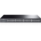 TP-Link TL-SF1048 48-портовый коммутатор 10/100 Мбит/с, стальной корпус высотой 1U, монтируется в 19-дюймовую стойку