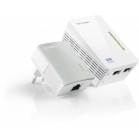 TP-Link TL-WPA4220 KIT Комплект адаптеров Powerline AV600 с Wi-Fi N300, TL-WPA4220 (1 шт.) + TL-PA4010 (1 шт.)