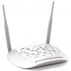 TP-Link TD-W8961N Wi-Fi роутер N300 с модемом ADSL2+,  до 300 Мбит/с на 2,4 ГГц, ADSL 24/3,3 Мбит/с, LAN 1x100 Мбит/с