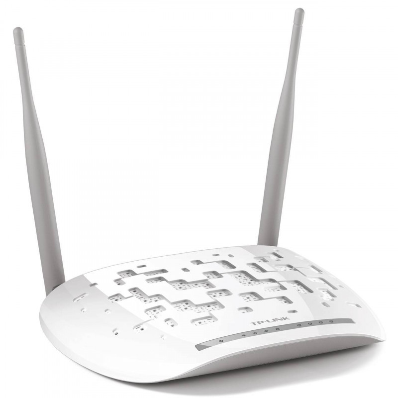 TP-Link TD-W8961N Wi-Fi роутер N300 с модемом ADSL2+,  до 300 Мбит/с на 2,4 ГГц, ADSL 24/3,3 Мбит/с, LAN 1x100 Мбит/с