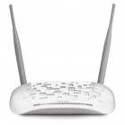 TP-Link TD-W8961N Wi-Fi роутер N300 с модемом ADSL2+,  до 300 Мбит/с на 2,4 ГГц, ADSL 24/3,3 Мбит/с, LAN 1x100 Мбит/с