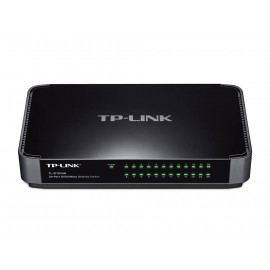 TP-Link TL-SF1024M 24-портовый коммутатор 10/100 Мбит/с, настольный пластиковый корпус