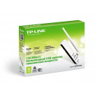 TP-Link TL-WN722N Wi-Fi USB-адаптер высокого усиления N150, до 150 Мбит/с на 2,4 ГГц, 1 внешняя антенна, USB 2.0