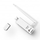TP-Link TL-WN722N Wi-Fi USB-адаптер высокого усиления N150, до 150 Мбит/с на 2,4 ГГц, 1 внешняя антенна, USB 2.0