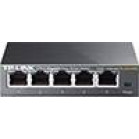 TP-Link TL-SG105E Easy Smart управляемый гигабитный 5-портовый коммутатор, стальной настольный корпус