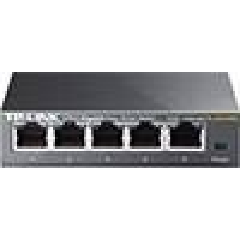 TP-Link TL-SG105E Easy Smart управляемый гигабитный 5-портовый коммутатор, стальной настольный корпус