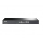 TP-Link TL-SF1016 16-портовый коммутатор 10/100 Мбит/с монтируемый в стойку, стальной корпус