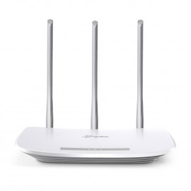 TP-Link TL-WR845N Wi-Fi роутер N300, до 300 Мбит/с на 2,4 ГГц, 3x5dBi антенны, LAN 4x10/100 Мбит/с, WAN 1x10/100 Мбит/с