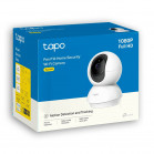 TP-Link Tapo C200 Домашняя поворотная Wi‑Fi камера, 1080p, Wi-Fi 2,4 ГГц, вращение по горизонтали на 360°