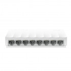 TP-Link LS1008 8-портовый настольный коммутатор 10/100Мбит/с, 8 портов RJ45 10/100 Мбит/с, настольный пластиковый корпус