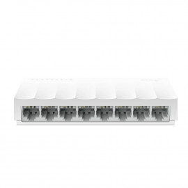 TP-Link LS1008 8-портовый настольный коммутатор 10/100Мбит/с, 8 портов RJ45 10/100 Мбит/с, настольный пластиковый корпус
