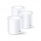 TP-Link Deco X60(3-pack) Домашняя Mesh Wi-Fi 6 система AX5400, до 574 Мбит/с на 2,4 ГГц + до 4804 Мбит/с на 5 ГГц