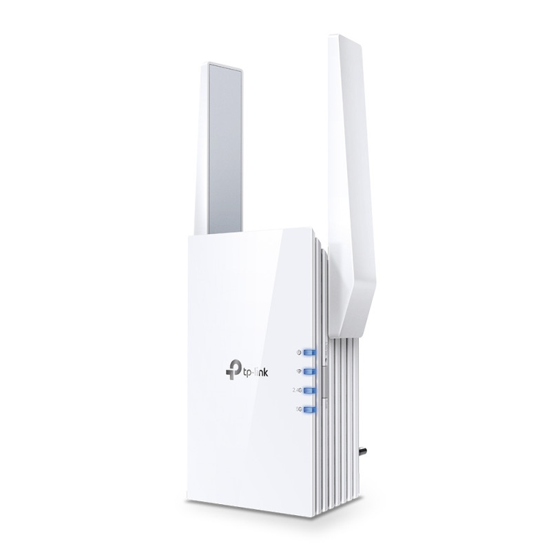 TP-Link RE605X Усилитель сигнала Wi-Fi AX1800, 2,4/5 ГГц, до 1775 Мбит/с, 1x1 Гбит/с