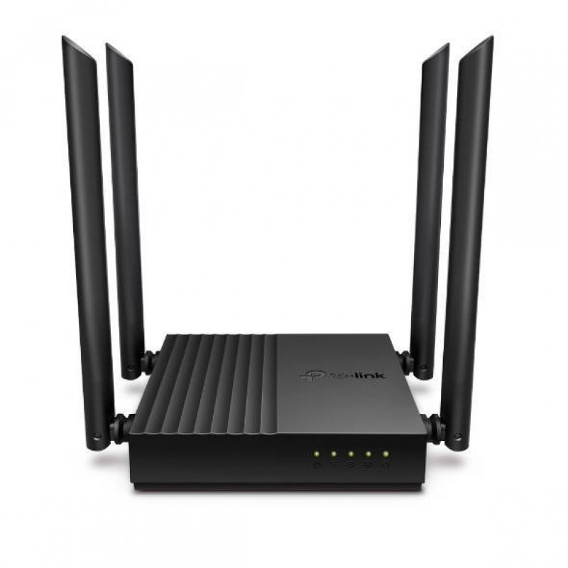TP-Link Archer C64 Двухдиапазонный Wi-Fi роутер AC1200, до 400 Мбит/с на 2,4 ГГц + до 867 Мбит/с на 5 ГГц