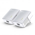 TP-Link TL-PA4010 KIT Комплект адаптеров Powerline AV600, TL-PA4010 (2 шт.), Powerline до 600 Мбит/с