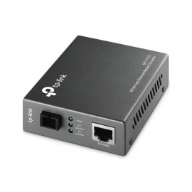 TP-Link MC111CS Одномодовый двунаправленный оптический медиаконвертер WDM с разъёмом SC 100 Мбит/с