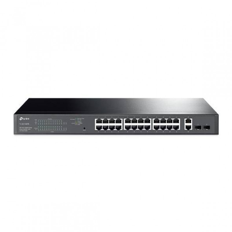 TP-Link TL-SG1428PE Easy Smart 28‑портовый гигабитный коммутатор с 24 портами PoE+