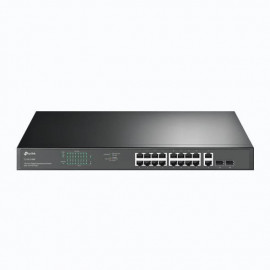TP-Link TL-SG1218MP 18-портовый гигабитный коммутатор с 16 портами PoE+, стальной корпус высотой 1U