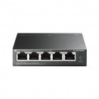 TP-Link TL-SG1005LP 5-портовый гигабитный настольный коммутатор с 4 портами PoE+, стальной корпус