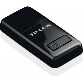 TP-Link TL-WN823N Мини Wi-Fi USB адаптер N300, до 300 Мбит/с на 2,4 ГГц, USB 2.0, кнопка WPS