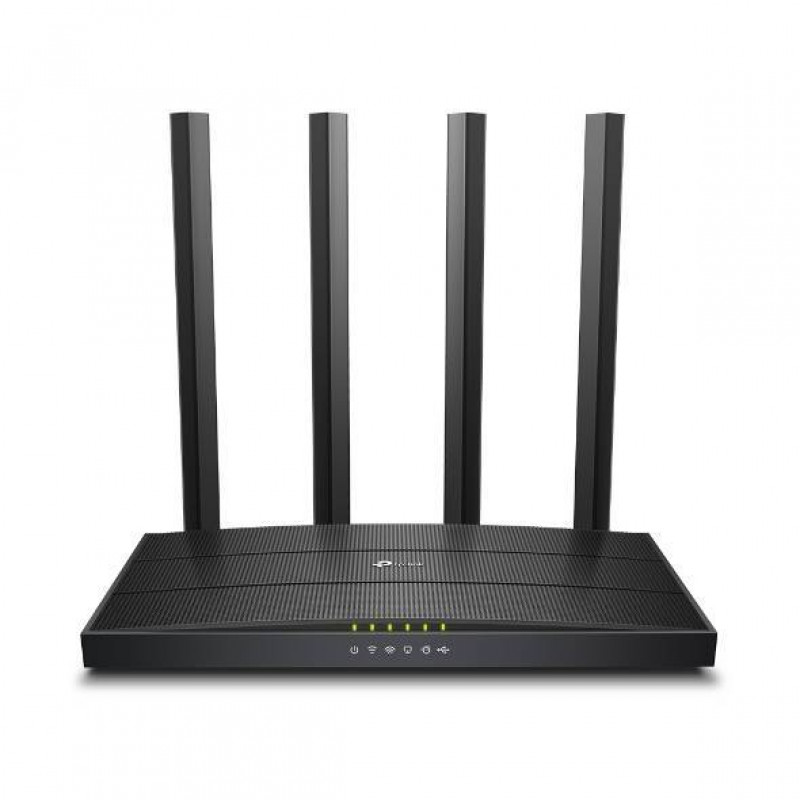 TP-Link Archer C6U Двухдиапазонный Wi-Fi роутер AC1200, до 300 Мбит/с на 2,4 ГГц + до 867 Мбит/с на 5 ГГц