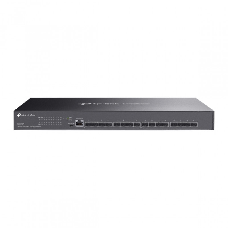 TP-Link SX3016F Omada 16-портовый 10-гигабитный управляемый SFP+ коммутатор L2+
