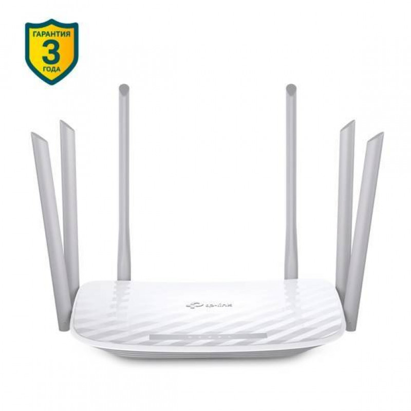 TP-Link Archer C86 Двухдиапазонный Wi-Fi роутер AC1900, до 600 Мбит/с на 2,4 ГГц + до 1300 Мбит/с на 5 ГГц