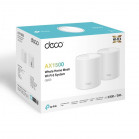 TP-Link Deco X10(2-pack) Домашняя Mesh Wi-Fi 6 система AX1500, до 300 Мбит/с на 2,4 ГГц + до 1201 Мбит/с на 5 ГГц